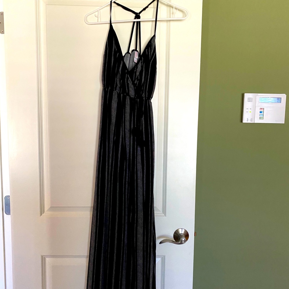 Black and White Maxi Dress